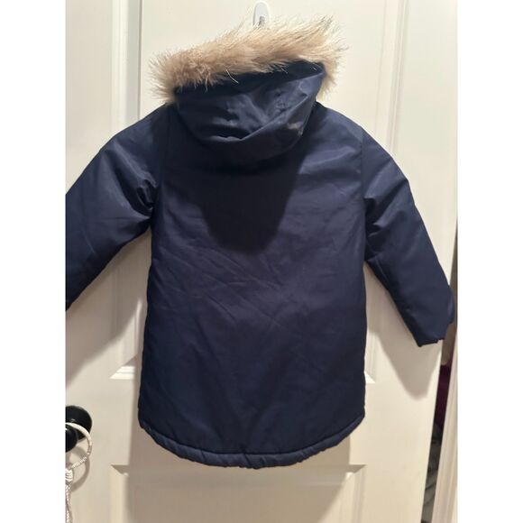 NWOT Crazy 8 Navy Blue Zipper Down w/ Faux Hood Boy Jacket Size S (5-6) - Picture 2 of 9